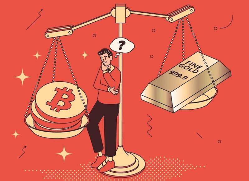 Bitcoin et or : complémentaires ou concurrents ?
