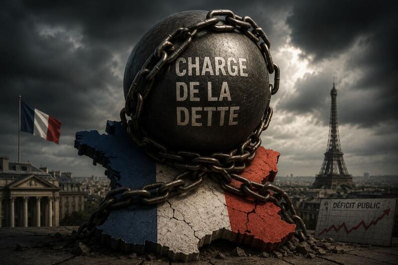La charge de la dette étrangle la France