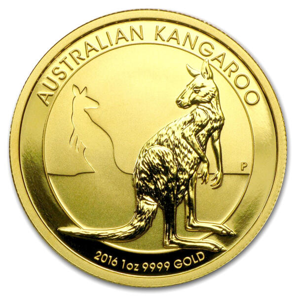 Kangourou or 1 once - Tube de 10 - 2016 - Perth Mint