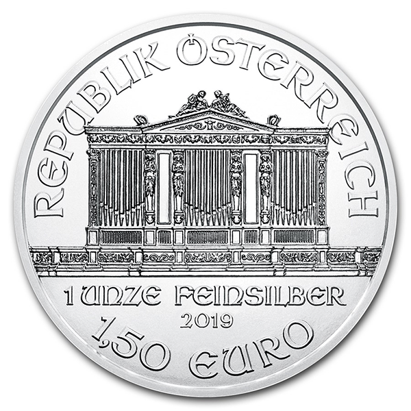 Philharmonique argent 1 once - Monster box de 500 - 2019 - Austrian Mint