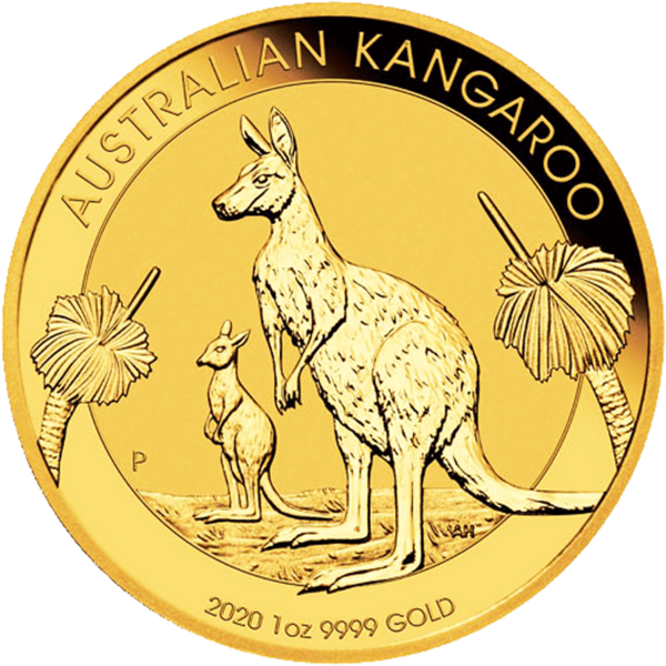 Kangourou or 1 once - Tube de 10 - 2020 - Perth Mint
