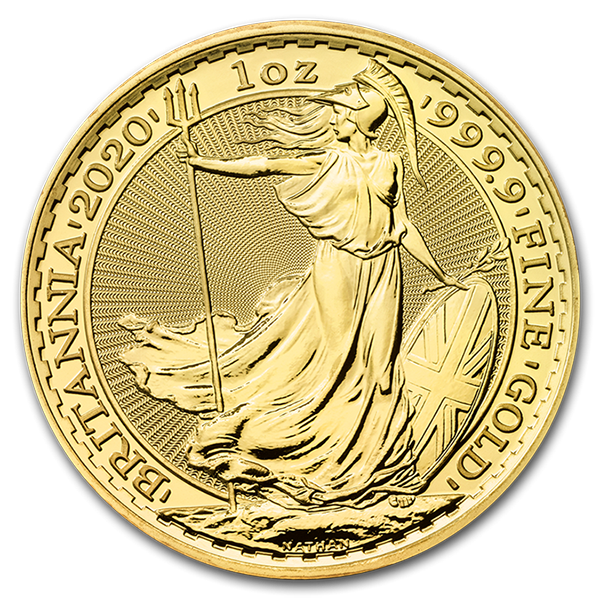 Britannia or 1 once - Tube de 10 - 2020 - The Royal Mint