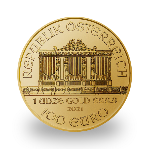 Philharmonique or 1 once - Tube de 10 - 2021 - Austrian Mint