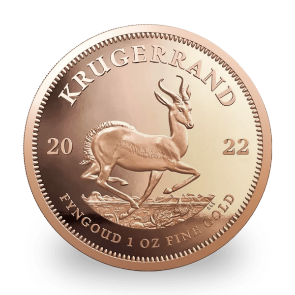 Krugerrand or 1 once - Tube de 10 - 2022 - South African Mint