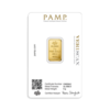 Lingot d'or Lady Fortuna 5 grammes | PAMP
