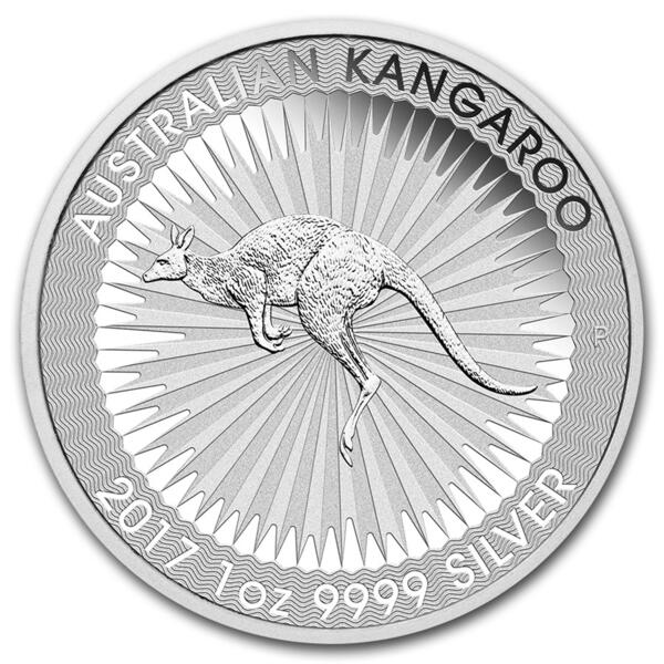 Kangourou argent 1 once - Monster box de 250 - 2017 - Perth Mint