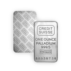Lingot de palladium 1 once | Crédit Suisse
