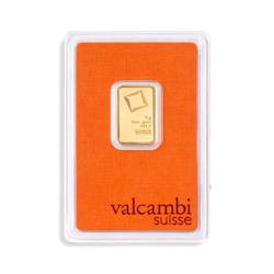 Lingot d'or 5 grammes | Valcambi