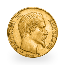20 Francs Napoléon III Tête Nue or | Années mixtes