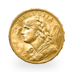 20 Francs Suisse Vreneli or | Années mixtes
