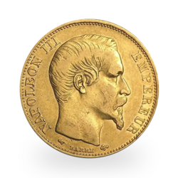 20 Francs Napoléon III or | Années mixtes