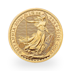 Britannia or 1/2 onces | 2026 | Royal Mint