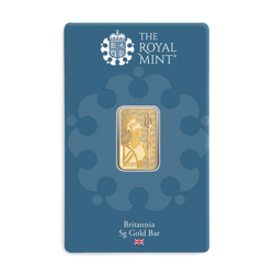 Lingot d'or Britannia 5 grammes | Royal Mint