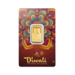 Lingot d'or Diwali 5 grammes | 2025 | PAMP