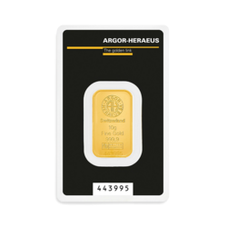 Lingot d'or 10 grammes | Argor-Heraeus