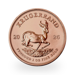 Pièce d'or Krugerrand 1 once | 2026 | South African Mint