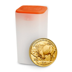 Pièce d'or Buffalo 1 once | Tube de 10 | 2026 | US Mint