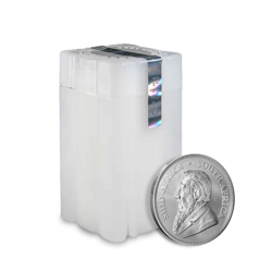 Pièce d'argent Krugerrand 1 once | Tube de 25 | 2026 | South African Mint