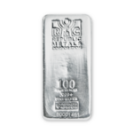Lingot d'argent 100 onces | Republic Metals Corporation