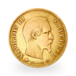 10 Francs Napoléon III Tête Nue or | Années mixtes
