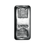Lingot d'argent coulé 1 kilogramme | Republic Metals Corporation