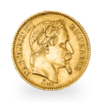 20 Francs Napoléon III Tête Laurée or | Années mixtes