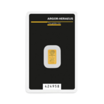 Lingot d'or 1 gramme | Argor-Heraeus