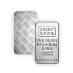 Lingot de palladium 1 once | Crédit Suisse