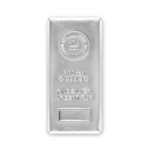 Lingot d'argent coulé 100 onces | Royal Canadian Mint