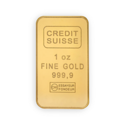 Lingot d'or  1 once - Crédit Suisse