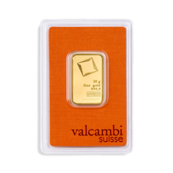 Lingot d'or 20 grammes | Valcambi