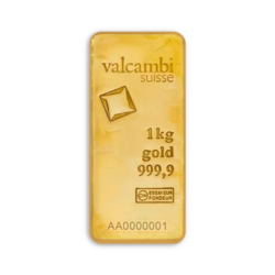 Lingot d'or coulé 1 kilogramme - Valcambi