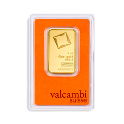 Lingot d'or 1 once - Valcambi