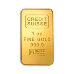 Lingot d'or 1 once - Crédit Suisse