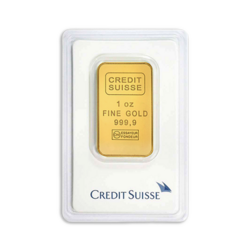 Lingot d'or 1 once - Crédit Suisse