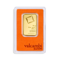 Lingot d'or 50 grammes - Valcambi