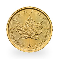 Maple Leaf or 1/4 onces - 2025 - Royal Canadian Mint