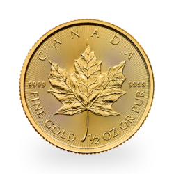 Maple Leaf or 1/2 onces - 2025 - Royal Canadian Mint