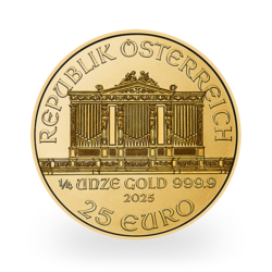 Philharmonique or 1/4 onces - 2025 - Austrian Mint