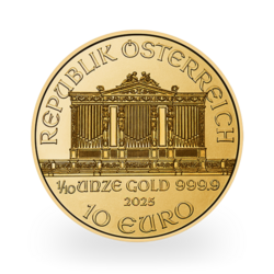 Philharmonique or 1/10 onces | 2025 | Austrian Mint