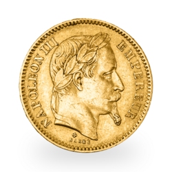 20 Francs Napoléon III Tête Laurée or | Années mixtes