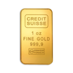 Lingot d'or 1 once - Crédit Suisse