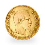 10 Francs Napoléon III Tête Nue or | Années mixtes