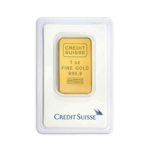 Lingot d'or 1 once | Crédit Suisse